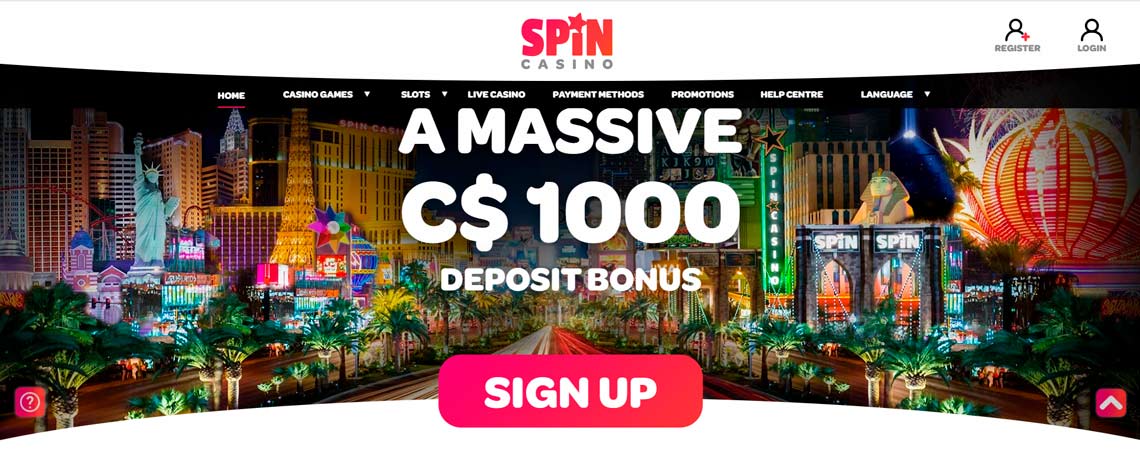 Spin Casino deposit bonus